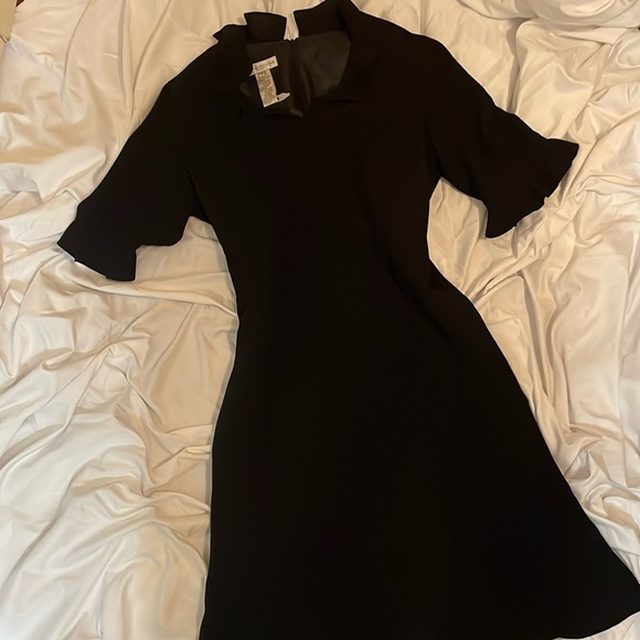 Evan Picone Classic Black Dress - Picture 1 of 3